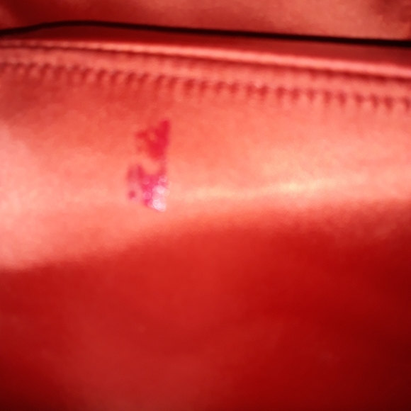 Stained nylon orange tan Coach purse with canvas - Picture 6 of 16